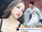 Bạn trẻ - Cuộc sống - Bạn gái trang điểm đậm, Quang Hải U23 phản ứng bất ngờ