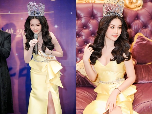 Người mẫu - Hoa hậu - Sau bao sóng gió, Ngân Anh vẫn đội vương miện Hoa hậu Đại Dương