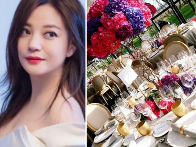 Đời sống Showbiz - Triệu Vy mở tiệc xa hoa ở Pháp, dùng chuyên cơ đón khách VIP