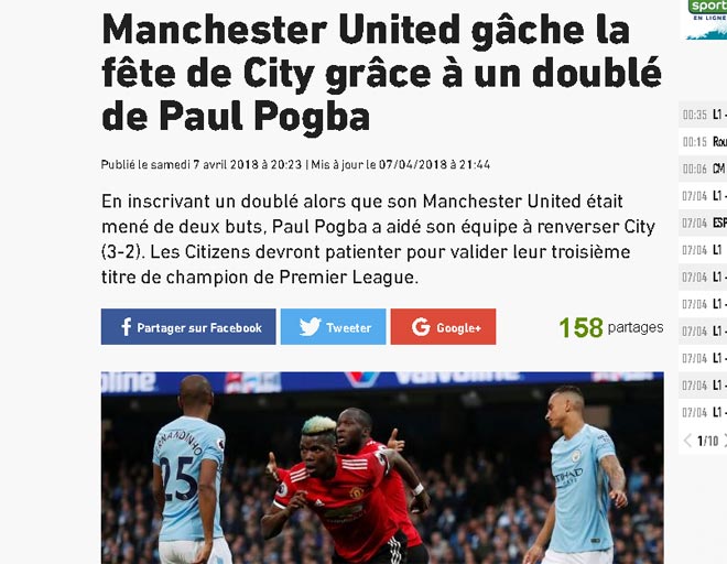 Man City thua ngược MU: Báo chí và cư dân mạng vạch mặt tội đồ Sterling - 4
