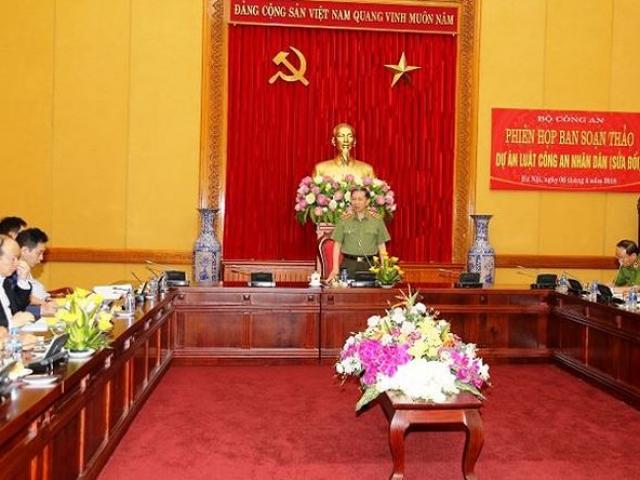 Bộ Công an tạm dừng bổ nhiệm lãnh đạo chỉ huy