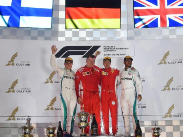 Đua xe F1, Bahrain GP 2018: Nghẹt thở chiến thắng 0,699 giây ngay vạch đích