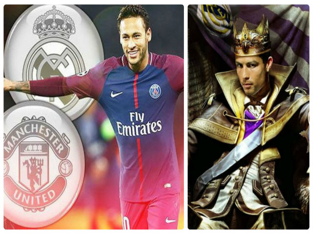 Bóng đá - Real, MU tranh "bom tấn" Neymar: Ronaldo ra tay, gọi điện rủ về Bernabeu