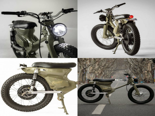 Thế giới xe - Xe điện mang phong cách huyền thoại Honda Super Cub