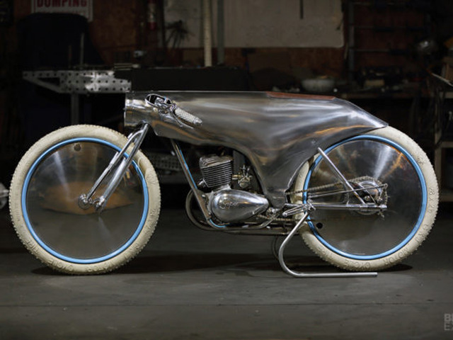 Thế giới xe - Ngây ngất trước "tuyệt phẩm" độ BSA Bantam cực đơn giản