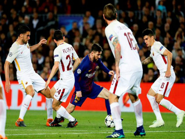 Roma – Barcelona: Chắc vé bán kết, Messi “đại náo” Olimpico