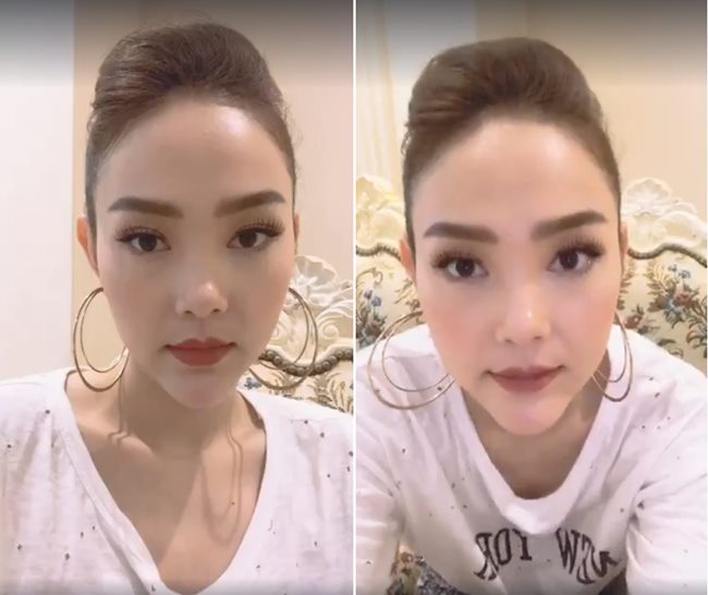 Khuôn mặt dài như trái bầu khi livestream trên trang cá nhân, Minh Hằng khiến người hâm mộ ngã ngửa và không khỏi tiếc nuối vẻ đẹp "hoàn mỹ" trước đó của cô.
