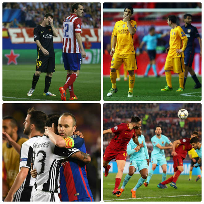 Barca bị loại sốc cúp C1: Ám ảnh lời nguyền, định mệnh trêu ngươi - 2