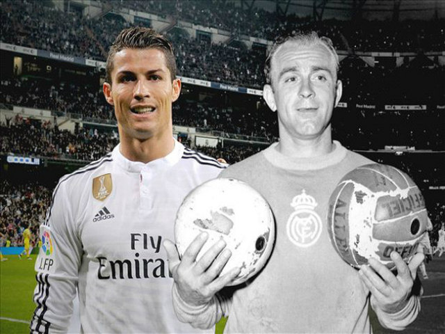 Bóng đá - Tin nóng Tứ kết cúp C1: Ronaldo được ví với huyền thoại Di Stefano