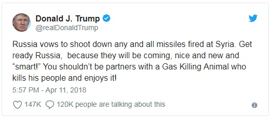 Nga đáp trả tuyên bố sắp nã tên lửa vào Syria của Trump - 2