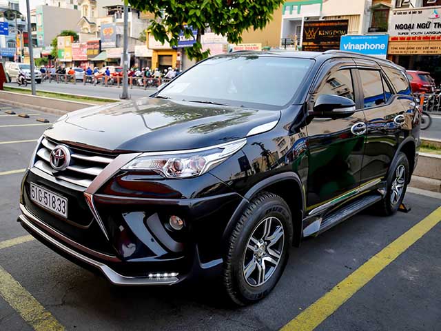 Bảng giá xe ôtô Toyota Việt Nam cập nhật tháng 4/2018