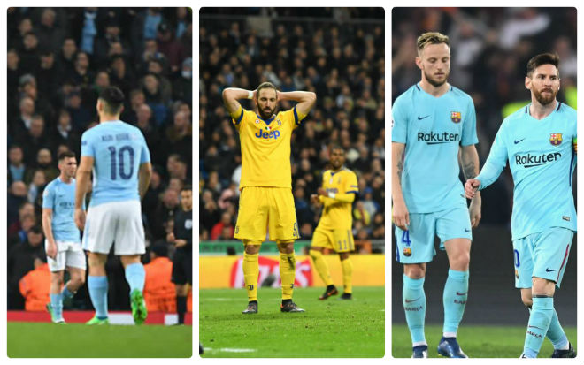 Barca, Man City, Juventus thua đau Cup C1: Bi kịch “bông hồng thủy tinh” - 1