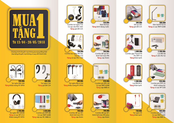 Tặng 1.000 đồ công nghệ khi mua hàng tại Remax Vietnam - 5