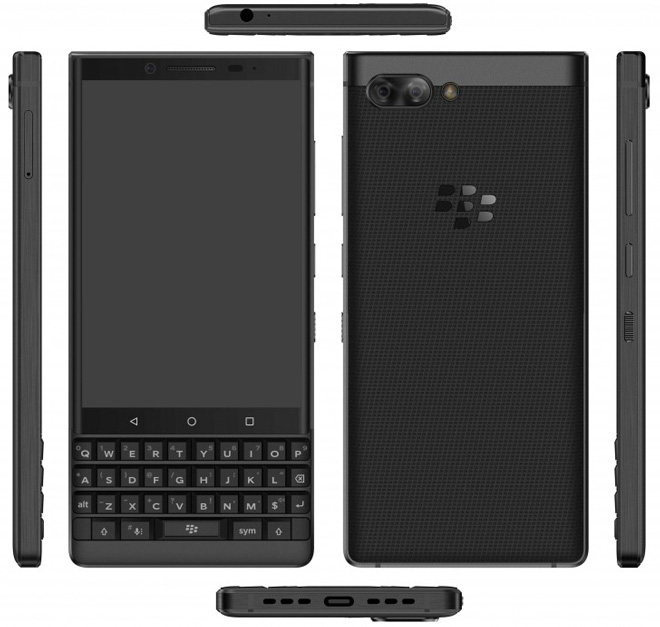 Rò rỉ ảnh BlackBerry Athena  với camera sau kép và bàn phím vật lý mới - 1