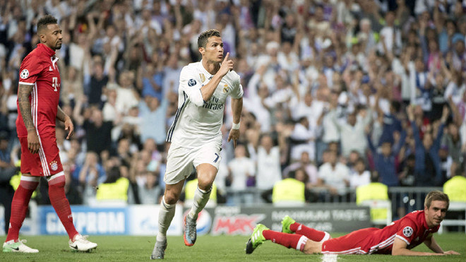 Real đấu Bayern: Ronaldo hóa &#34;dũng sĩ diệt Hùm”, 9 &#34;nhát kiếm&#34; kinh hồn - 1