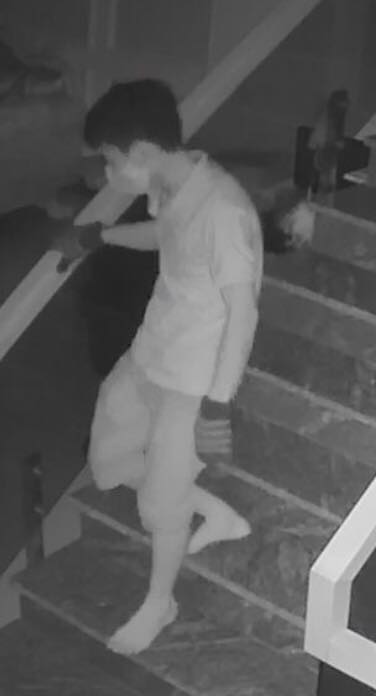 Mở camera giật bắn người thấy trộm mắt như đèn pha - 2