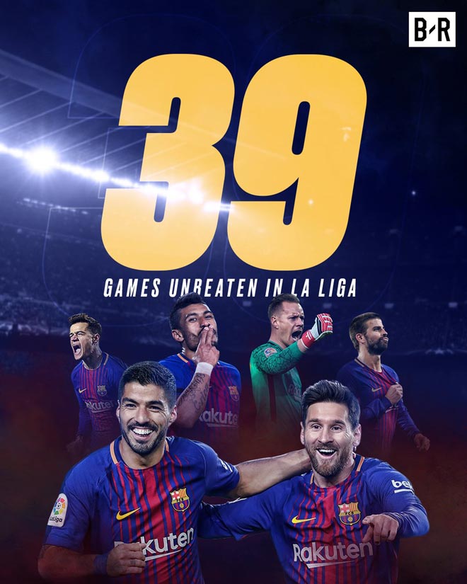 Bị loại ê chề ở Cup C1, Barca - Messi an ủi bằng siêu kỷ lục La Liga - 1