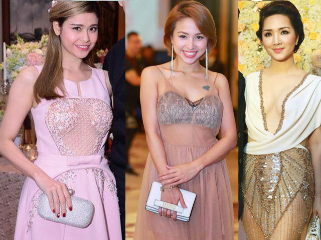 Phim - Loạt mỹ nhân gây đỏ mặt vì đi ăn cưới diện đồ lộ nội y