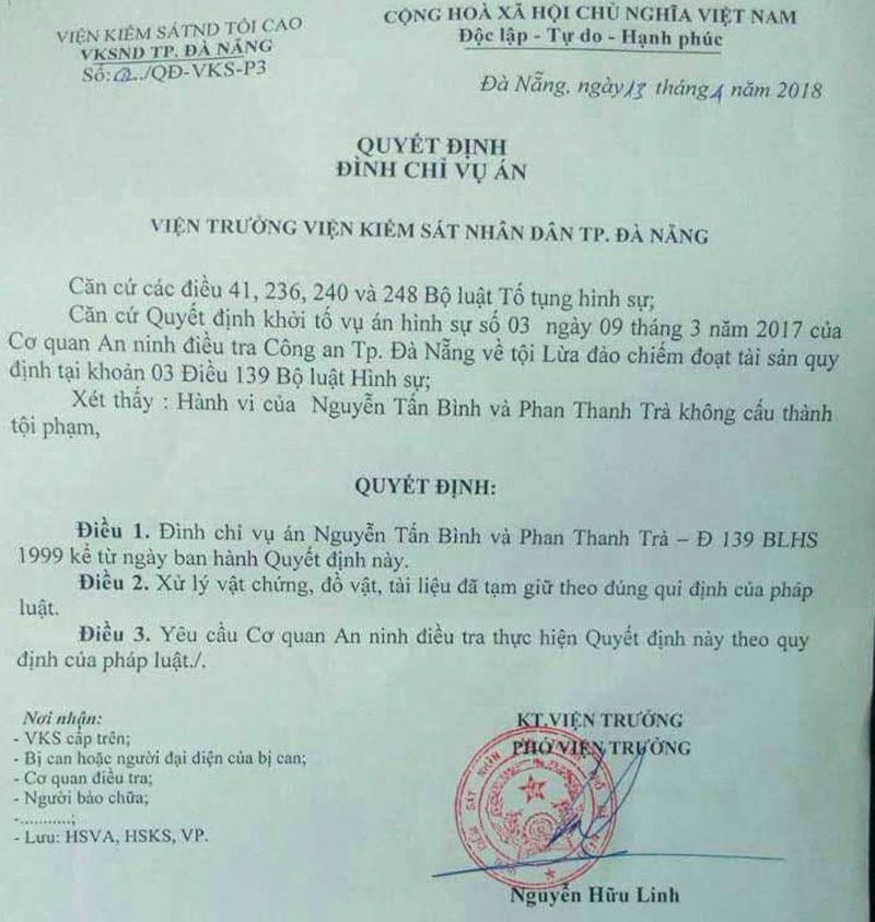Đà Nẵng: 2 giám đốc mất công ty vì bị khởi tố oan - 2