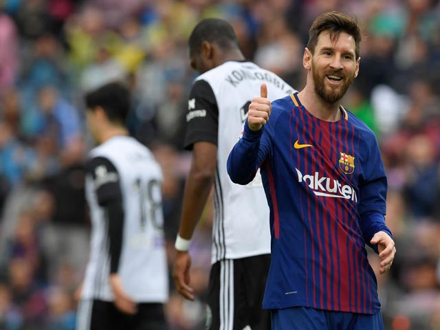 Bị loại ê chề ở Cup C1, Barca - Messi an ủi bằng siêu kỷ lục La Liga