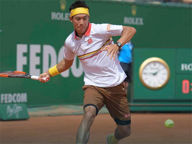 Monte Carlo Masters ngày 1: Nishikori ngược dòng Berdych, Shapovalov dừng bước - 1