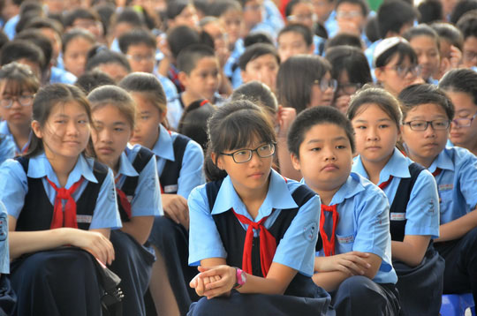 Không thi lớp 6, trường &#34;điểm&#34; xét tuyển ra sao? - 1