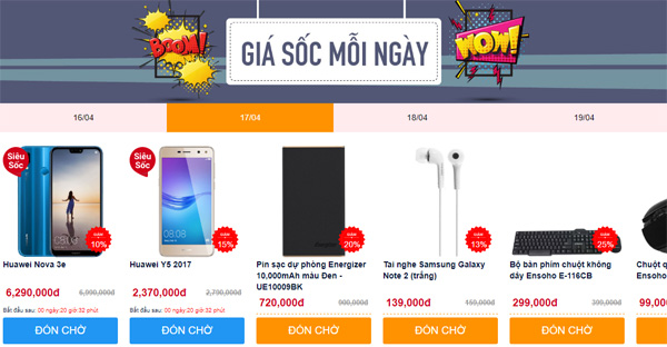 Đại tiệc giảm giá, rinh điện thoại 0đ tại Viễn Thông A - 2