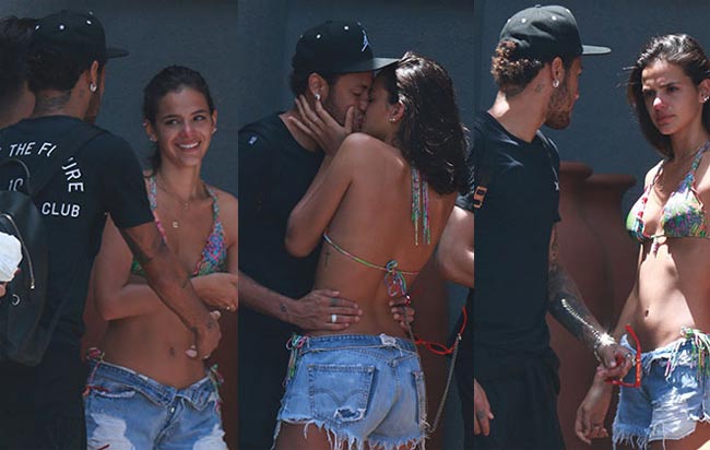 Neymar và bạn gái người mẫu đã chia tay - quay lại được 4 lần.