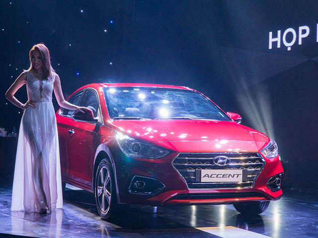 Hyundai Accent 2018 ra mắt, giá từ 425 triệu đồng