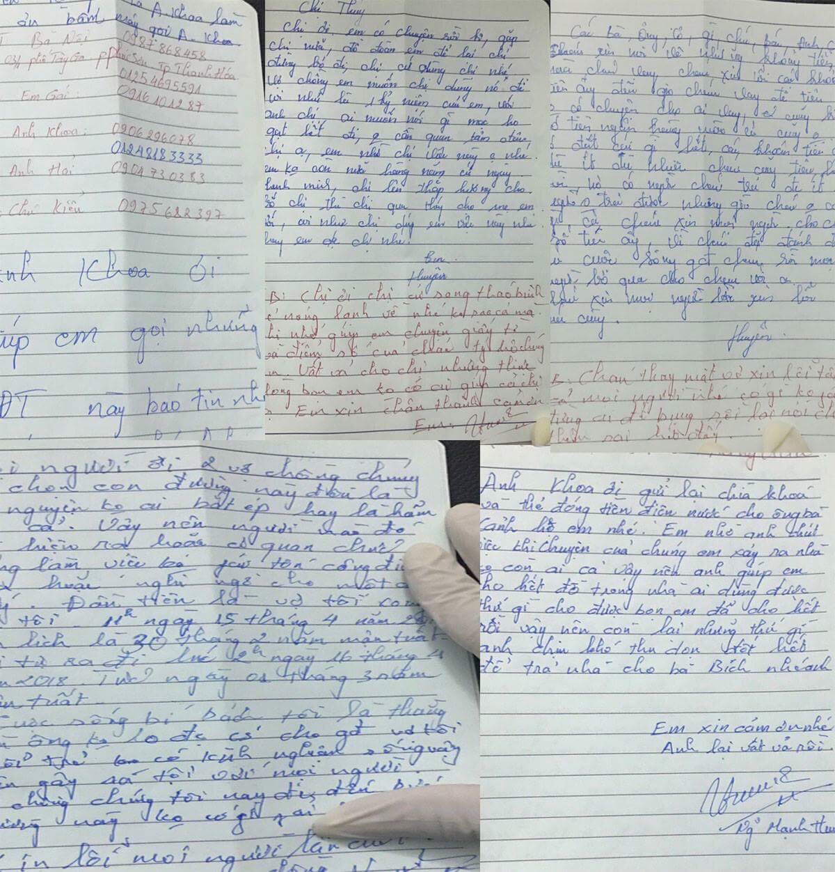 Vụ hai vợ chồng tử vong: Lá thư tuyệt mệnh viết gì? - 2