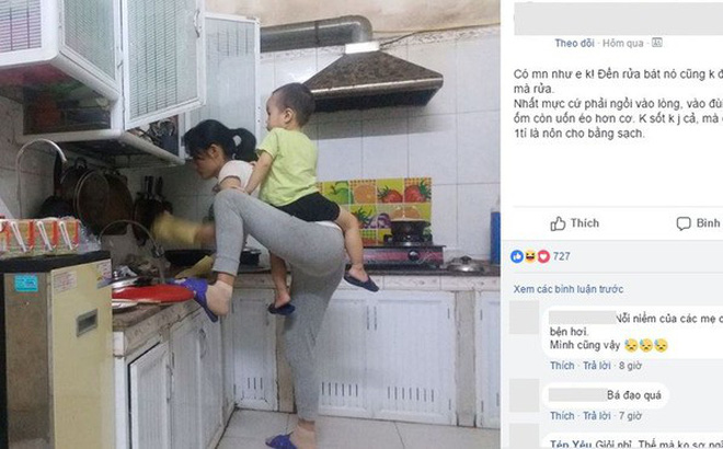 Khi những bà mẹ bỉm sữa hóa "siêu nhân" - 1