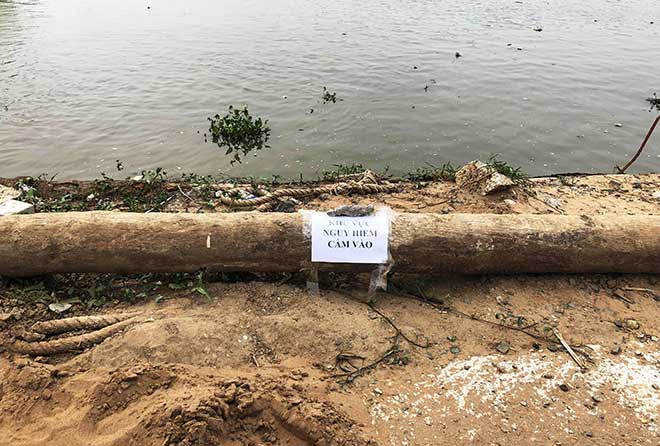 Cảnh sát phong tỏa bờ sông Sài Gòn vì hai quả đạn cối - 2