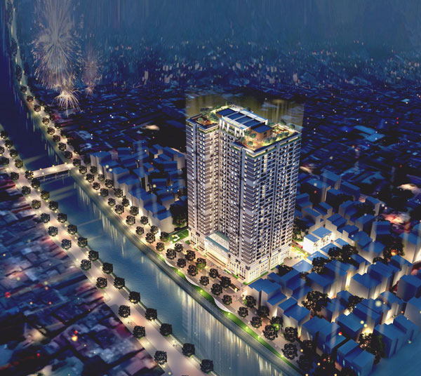 Dự án Riverside Garden - 349 Vũ Tông Phan khai trương khu Sky Garden - 1