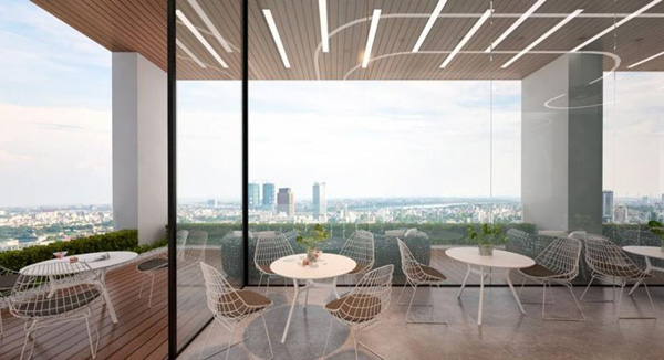 Dự án Riverside Garden - 349 Vũ Tông Phan khai trương khu Sky Garden - 2