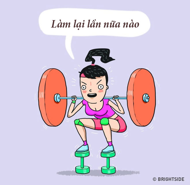Những kiểu con gái thường gặp ở phòng tập gym - 10