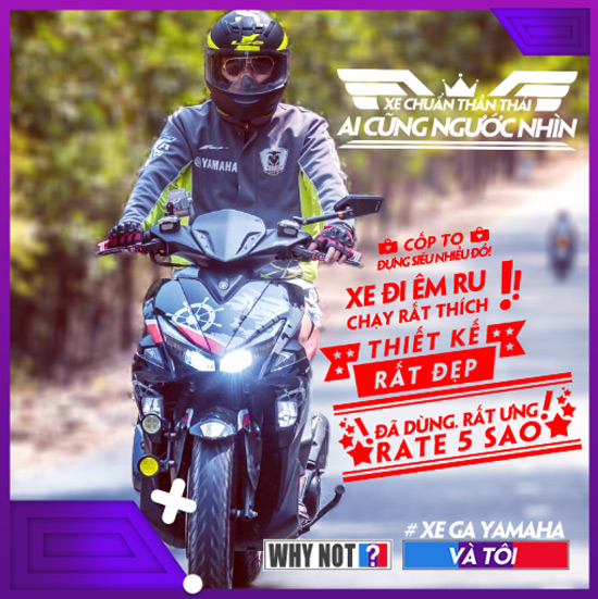Dàn sao Việt “khủng” gây sốt trong cuộc thi &#34;Xe ga Yamaha và Tôi&#34; - 4
