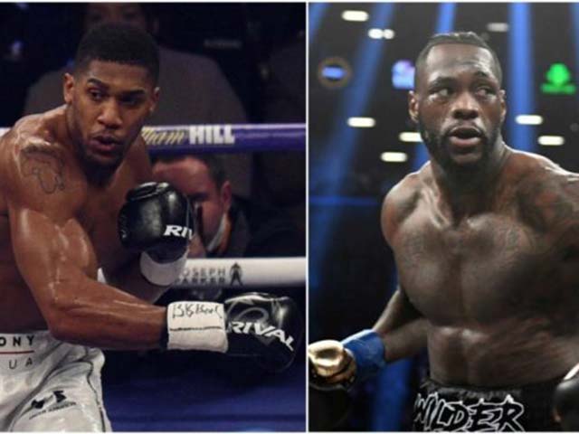 Thể thao - Quyền vương boxing Joshua nâng tạ bằng đầu, sẵn sàng đấu "thú dữ" Wilder