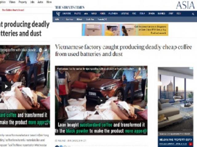 Thị trường - Tiêu dùng - Vụ nhuộm đen cà phê bằng pin ở Đăk Nông lên báo nước ngoài