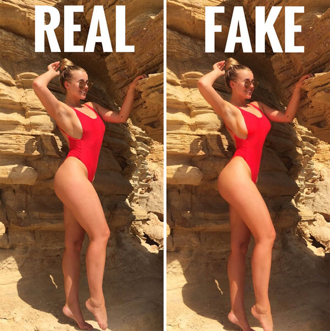 Đâu đến nỗi mà phải fake vậy bà chị?