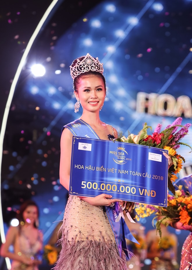 Tranh cãi nhan sắc tân Hoa hậu Biển không bằng thí sinh top 15 - 1