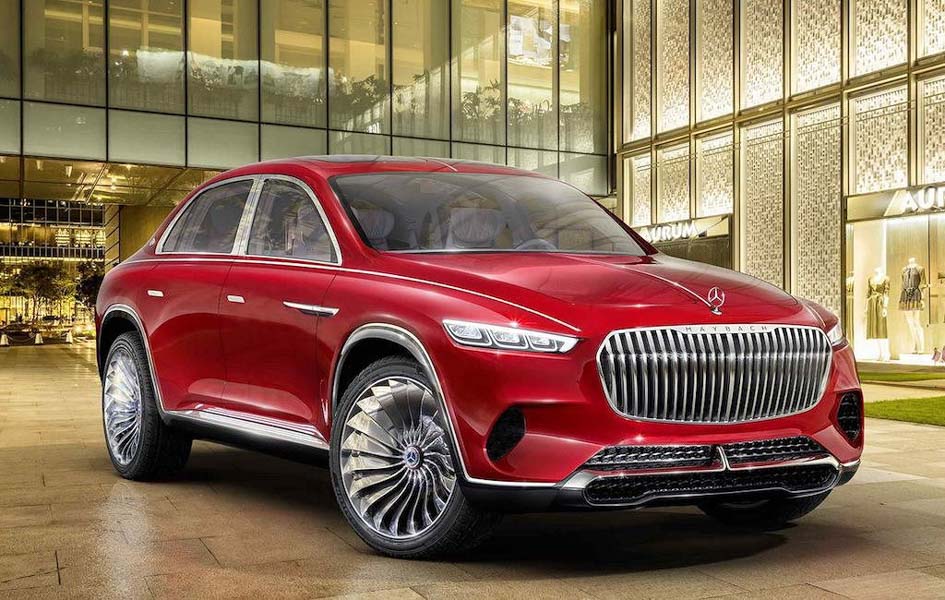 SUV siêu sang Mercedes-Maybach Ultimate Luxury Concept lộ diện trước ngày ra mắt - 1