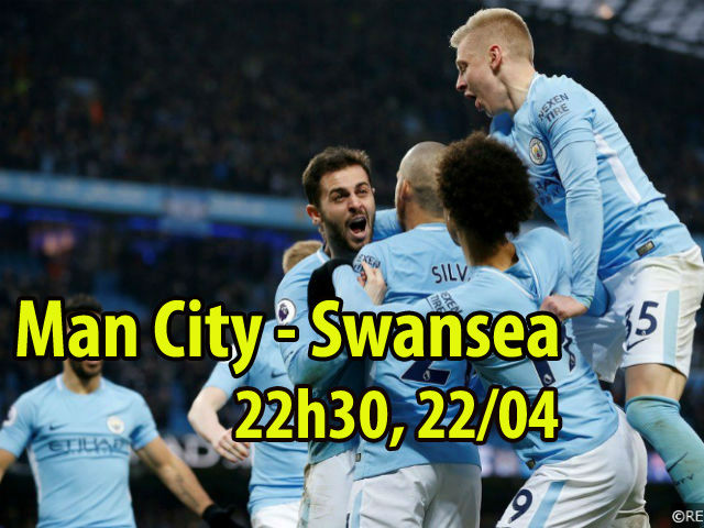 Bóng đá - Man City – Swansea: Nhà vua đãi tiệc mừng ngôi báu