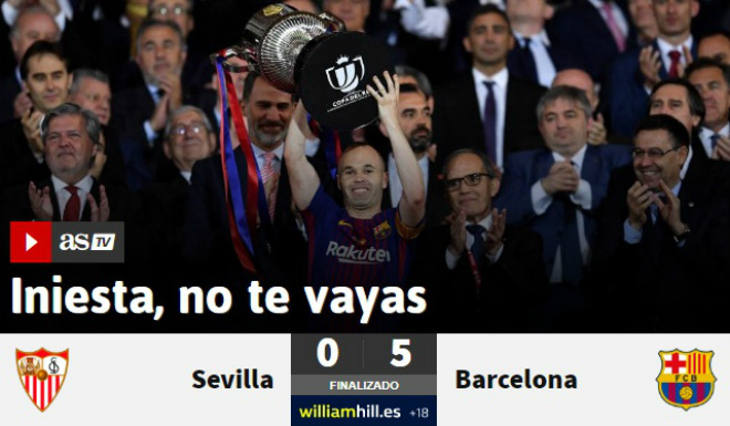 Barcelona vô địch: La Liga ngợi ca “kỷ niệm 30”, báo chí thế giới tri ân Iniesta - 3