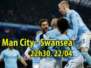 Bóng đá - Man City – Swansea: Nhà vua đãi tiệc mừng ngôi báu