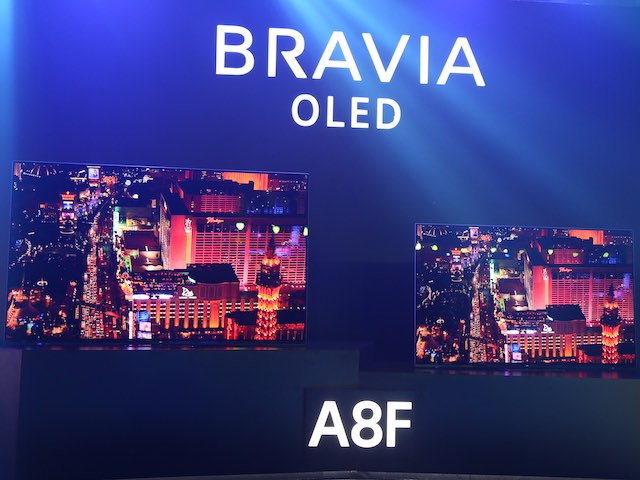Sony giới thiệu TV OLED A8F đi kèm công nghệ âm thanh ”kịch độc”