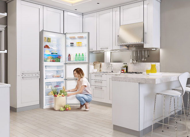 Chưa từng nghe: Tủ lạnh 3 cửa 3 dàn lạnh độc lập - 2