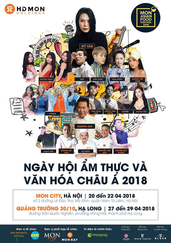 Lễ hội ẩm thực và văn hóa châu Á 2018 thẳng tiến về Hạ Long với dàn DJ quốc tế đình đám - 1