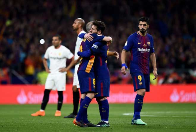 Messi - Barca giành cúp nhà Vua: Đại kình địch Ronaldo &#34;chế giễu&#34; - 1