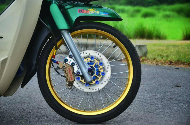 Honda Dream độ nhẹ nhàng, hòa hợp thiên nhiên - 5