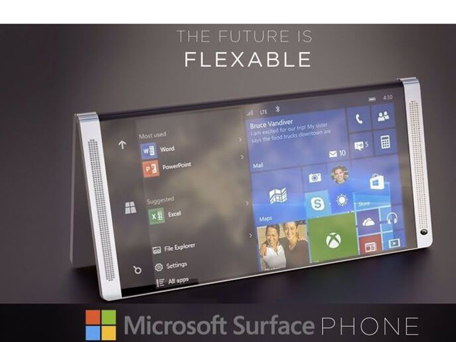 Thời trang Hi-tech - Microsoft sắp tung điện thoại Surface Phone với hai màn hình cực đẹp